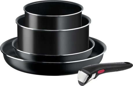 Tefal Ingenio Easy Cook Clean - Pfannenset - 5-teilig - nicht für Induktion geeignet - stapelbar - abnehmbarer Griff