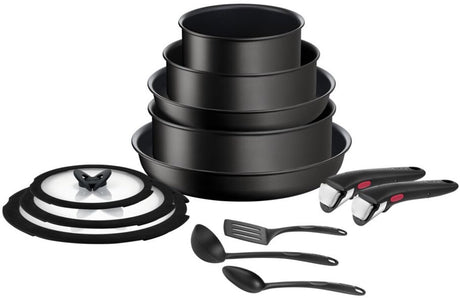 Tefal ingenio unlimited - Pfannenset - 13-teilig - Induktion - stapelbar - abnehmbarer Griff - platzsparend