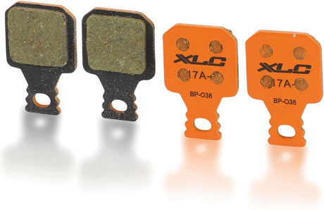 XLC BP-O38 Bremsbeläge - Magura MT5 MT7 - Satz à 2 Stück - Orange