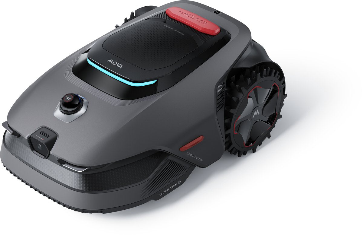 Mova Lidax Ultra 1600 Roboter-Rasenmäher | 1600m² | rtk-frei | 3D-Lidar-KI | ultratrim™ | trueguard™ | mehrere Zonen | Kantenpräzision | komplexe Bereiche
