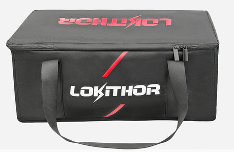 Lokithor Aufbewahrungstasche AW401 Starthilfe – Tragetasche 600D Oxford – mit Schultergurt mit Klettverschluss – Zubehör-Organizer