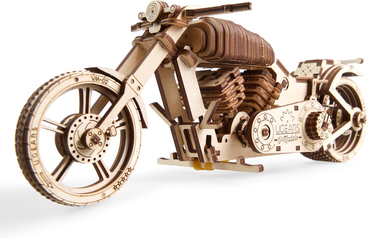 Ugears 3D-Holzmodell - Moto VM-02
