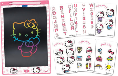 Lexibook Hello Kitty 11'' mehrfarbiges E-Ink-Lern- und Zeichentablett mit Vorlagen