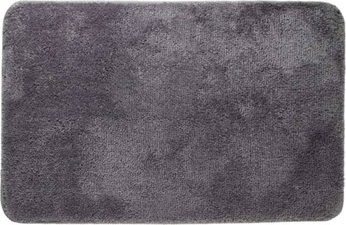 Sealskin Angora Badematte 60x90 cm Polyester dunkelgrau