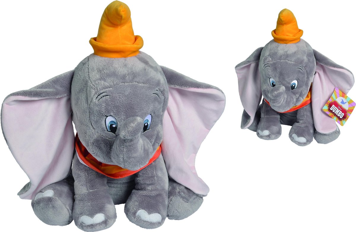 Simba Disney - Dumbo Dumbo - 45 cm - Plüsch - Grau - alle Altersgruppen - Kuscheltier
