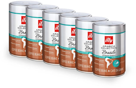 Illy – Bohnenkaffee Cerrado Mineiro – 6 x 250 Gramm