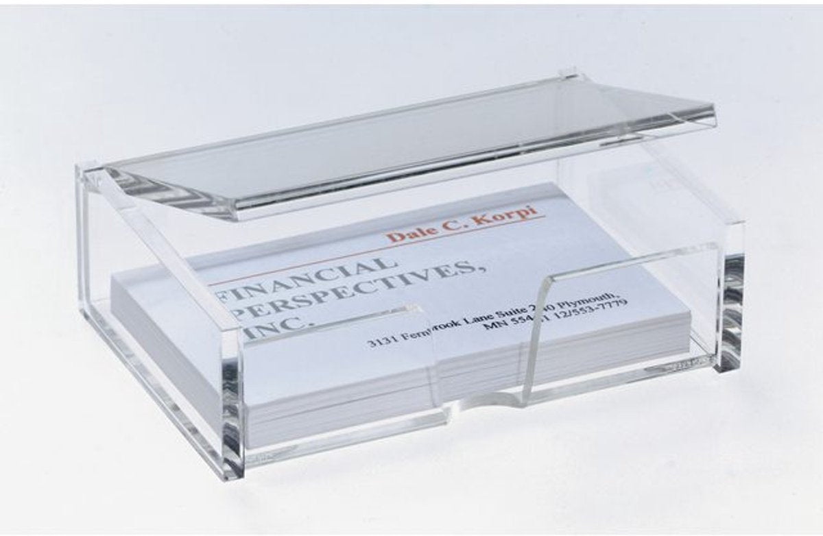 Visitenkartenhalter Sigel VA112 Acryl transparent
