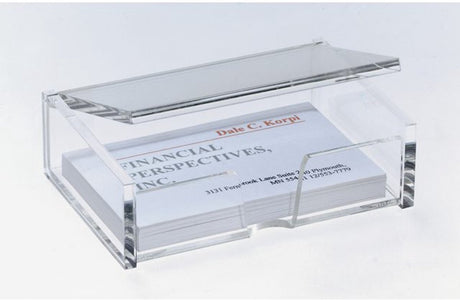 Visitenkartenhalter Sigel VA112 Acryl transparent