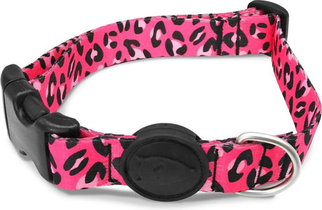 Morso Hundehalsband recyceltes Bubble Leo Pink