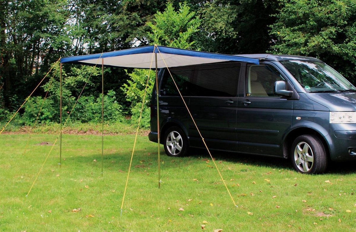 Busüberdachung Fjord 300 x 240 x 180 cm Polyester grau