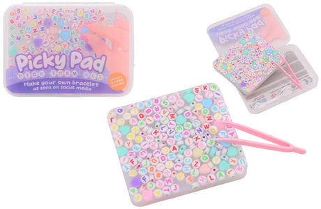 Johntoy Picky Pads stellen Ihr eigenes Armband in einer Aufbewahrungsbox her