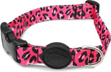 Morso Hundehalsband recyceltes Bubble Leo Pink
