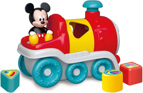 Clementoni Baby - Disney Formensortierer Mickey Mouse Zug, 5 Stück.