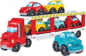 Abrick Ecoiffier Autotransporter - 7 Stück.
