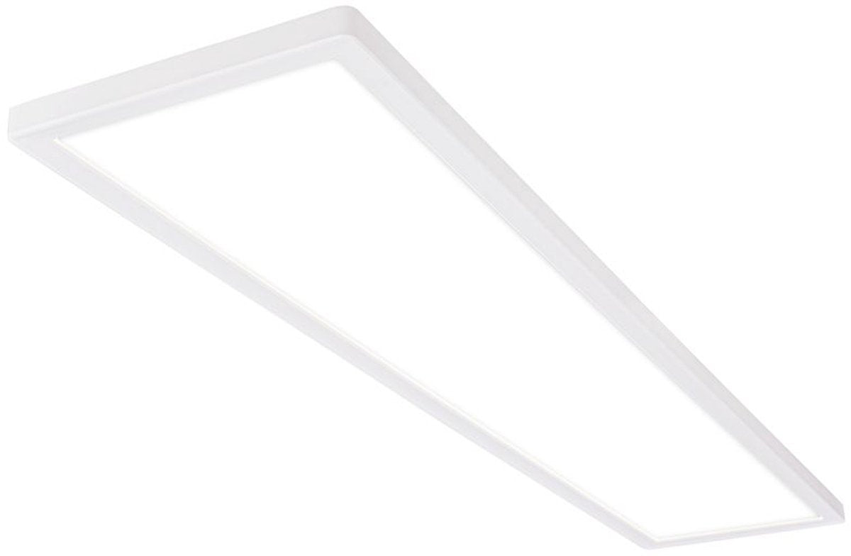 Briloner - LED-Deckenleuchte - moderne Deckenleuchte - indirektes Licht - 4.000k neutralweißes Licht - L: 98cm