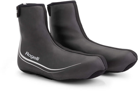 Rogelli hydrotec dames en heren overschoenen wielrennen - zwart