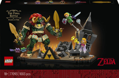 Lego® The Legend of Zelda™: Ocarina of Time™ – Die letzte Schlacht – Modellbausatz für Erwachsene – 77093
