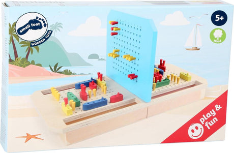 Small Foot - Denkspiel-Schlachtschiff aus Holz