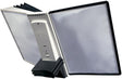 Durable sherpa table 10 uitbreidingsmodule voor ref. d563200: set van 10 zichtpanelen grijs zwart