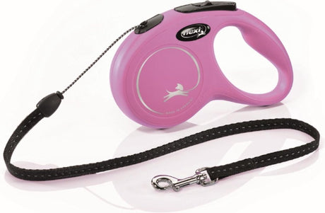Flexi Retractable Line Classic Cord Pink