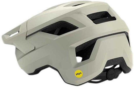 Mit Shelter Mips Fahrradhelm – Fahrradhelm Herren Damen – MTB-Helm Erwachsene – Mountainbike – Größe M (56–58 cm) – Off White (Weiß) M