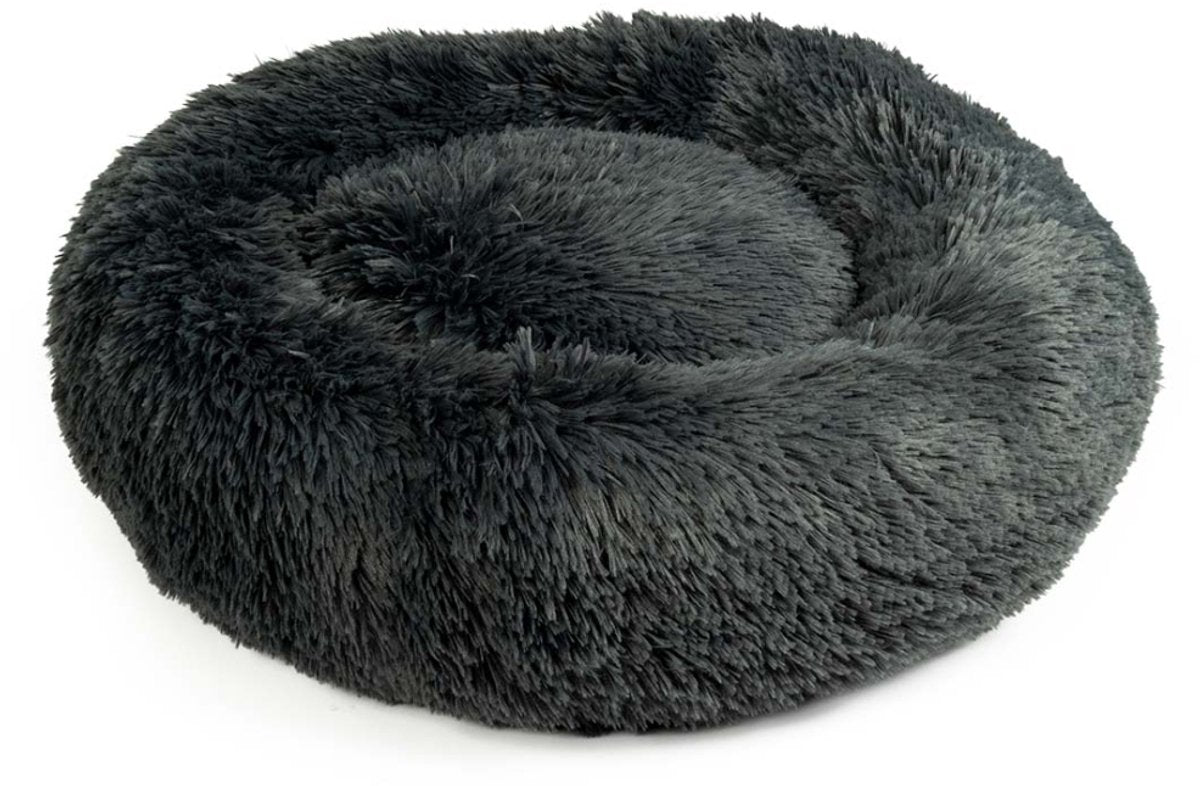 Duvo plus - Donutbett - Dunkelgrau - M - 65x65x15cm