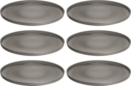 Leonardo Roma Teller 27cm Taupe - Set 6