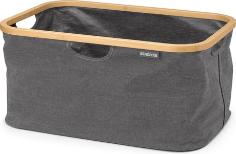 Brabantia Wäschekorb – faltbar – 40 l – Pfefferschwarz
