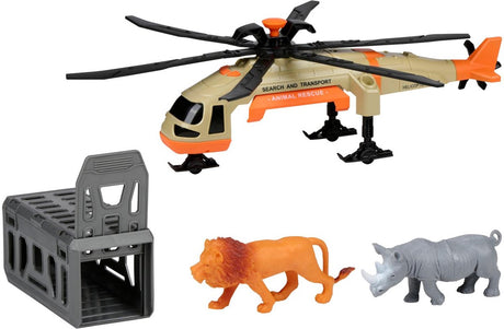 Eddy toys dierenreddingshelikopter