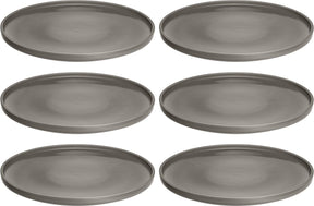 Leonardo Roma Teller 27cm Taupe - Set 6