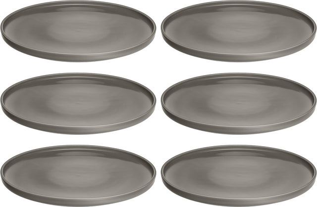 Leonardo Roma Teller 27cm Taupe - Set 6