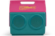 Igloo - playmate retro kooltunes - cool box with built-in Bluetooth speaker - 13 liters - green-pink