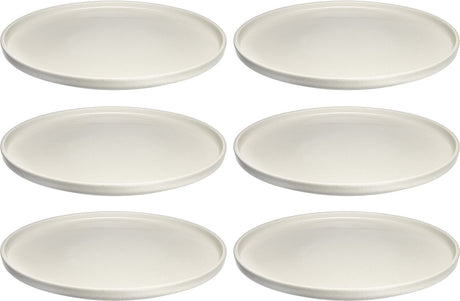 Leonardo Roma Teller 27cm creme - Set 6