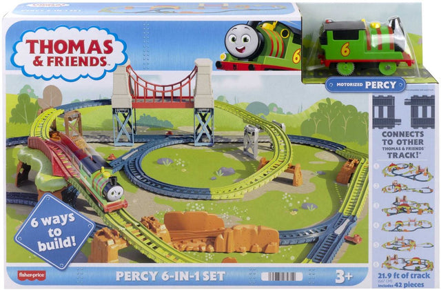 Mattel Fisher Price Thomas Friends Percy 6-in-1-Set