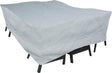 Eurotrail hoes voor zitgroep rechthoek polyester 250*210*80cm - grijs