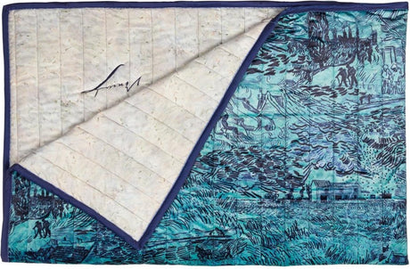 Beddinghouse x van gogh museum bedsprei champs de blé - bedsprei - 180x260 cm - blauw
