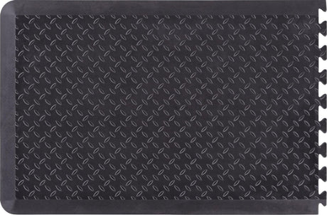 Unicomfort werkplaatsmat uc-em2436e – antivermoeidheidsmat 90 x 60 cm – polyurethaanschuim – 1,5 cm dik – zwart