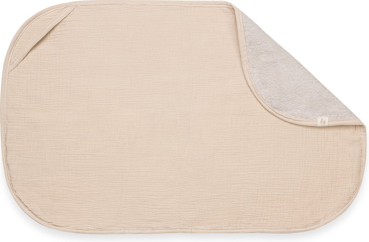 Hauck changing mat liner - verschoningsmat hoes - beige