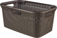 Wäschekorb im Curver-Stil – 45 l – braun