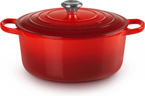 Le creuset signature braad- stoofpan - ø 28 cm - kersen rood