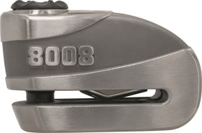 Abus Motorradschloss Scheibenbremsschloss mit Alarm – Granit™ Detecto Xplus 8008 2.0 – Sicherheitsstufe 19 – Art-4 Grau – geeignet für Motorräder – Motorroller