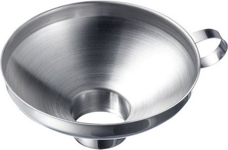 Westmark Einmach-Marmeladentrichter mit breiter Einfüllöffnung, Innendurchmesser Einfüllöffnung: 3,5 cm, Edelstahl, Silber, 12442270