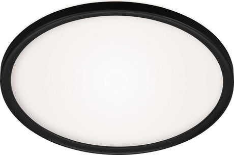 Briloner slim - LED Deckenleuchte - Deckenleuchte - 18w - weiß-schwarz - ø29,3cm