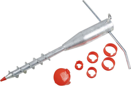 Bo-camp - parasol grondboor - verzinkt