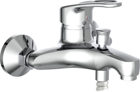 Schütte Schütte Bath Mixer Batoni Chrom -gelenkt