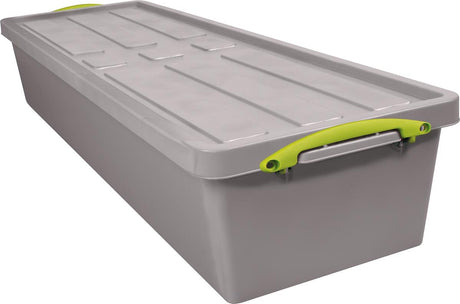 Wirklich nützliche Box Recycling-Aufbewahrungsbox 23 l, nestbar, grau 3 Stück
