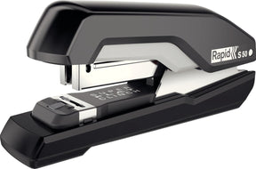 Rapid Supreme S50 Schreibtischhefter – Heften bis zu 50 Blatt – Schwarz