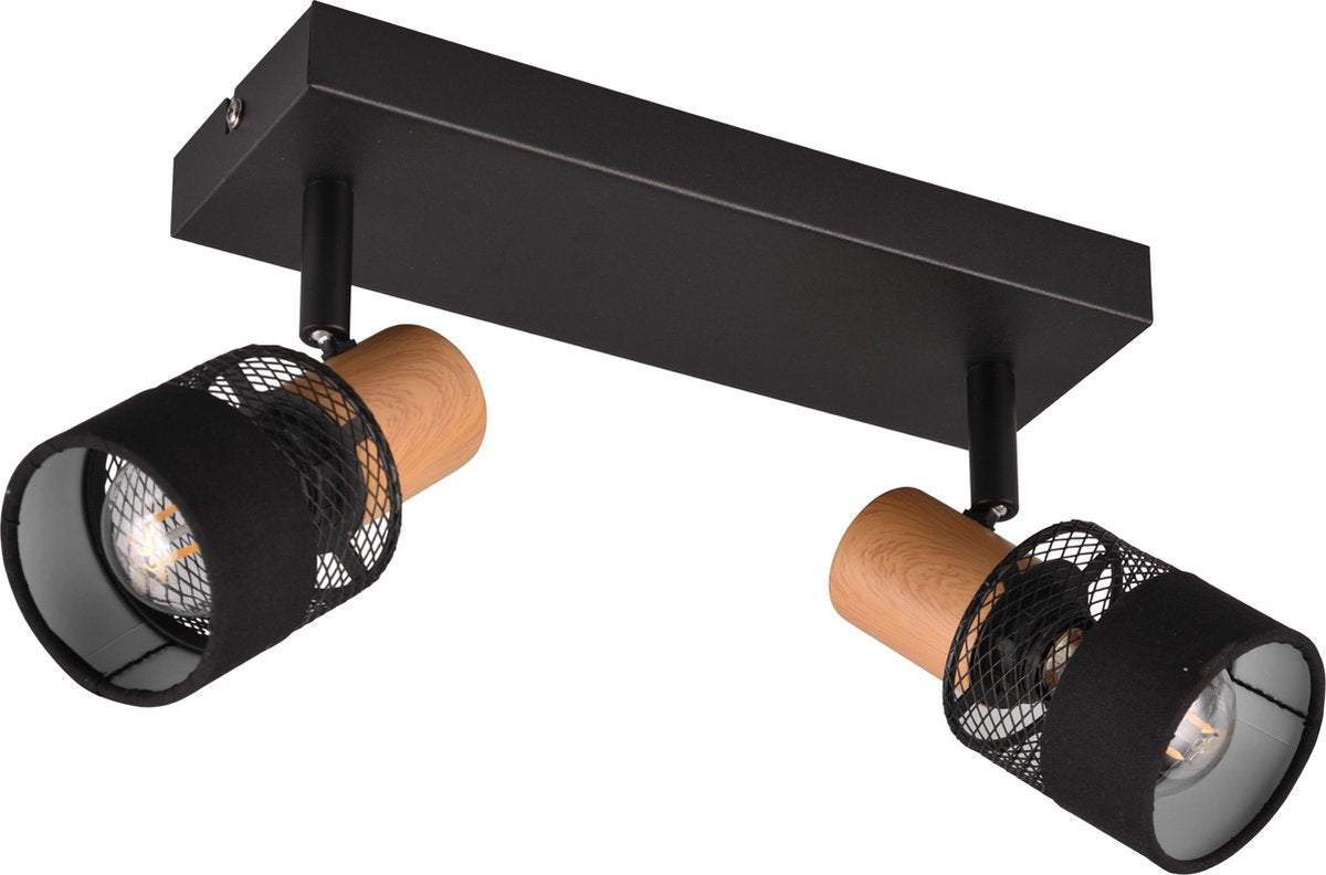 Trio Nandini - Spot - Schwarz matt - exkl. 2x e14 10w