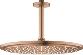 Grohe Rainshower Cosmopolitan Kopfbrause – Regenbrause Ø 31 cm – Warm Sunset gebürstet (Bronze matt)