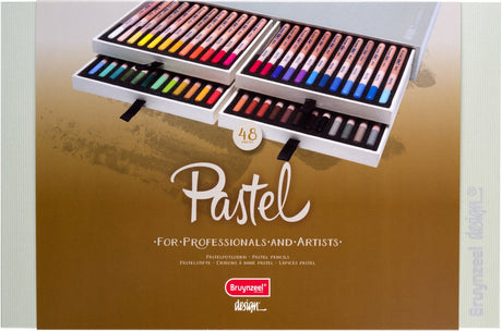 Pastell-Bleistiftbox im Bruynzeel-Design | 48 Farben
